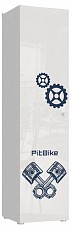 Шкаф для белья Квадро STL.322.02 W,белый. Фото №2