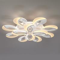 Потолочная люстра Eurosvet Flake 90140/12 белый 168W. Фото №1