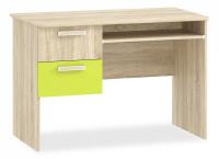 Акварель НМ 009.19-05 М2 Стол для компьютера Лайм/Дуб сонома, Дуб Сонома. Фото №1