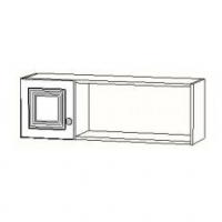 Полка навесная с дверкой АЙС. Фото №1