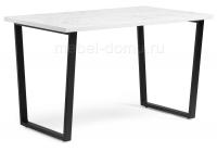 Стол деревянный Лота Лофт 120 25 мм сабия / черный матовый