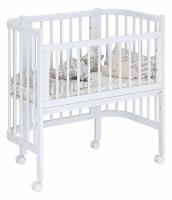 Кроватка Polini kids Simple 120, белый фото Кроватка Polini kids Simple 120, белый. Фото №1