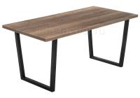 Стол деревянный Эльпатия 150 дуб велингтон / черный матовый фото Стол деревянный Эльпатия 150 дуб велингтон / черный матовый. Фото №1