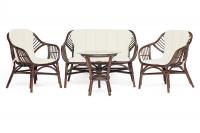 Комплект для отдыха Сонома (Sonoma) натуральный ротанг (Walnut (грецкий орех)