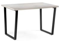 Стол деревянный Лота Лофт 120 25 мм юта / матовый черный фото Стол деревянный Лота Лофт 120 25 мм юта / матовый черный. Фото №1