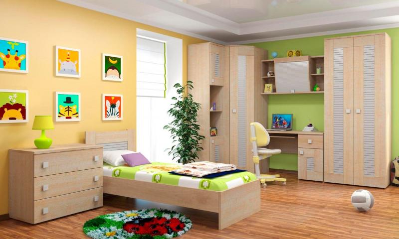 Выбираем мебель для детской комнаты