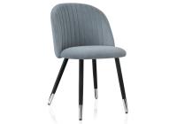 Стул Gabi gray / black. Фото №1