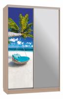 Гранд 9-600 77 (полки справа) дуб млечный фото Гранд 9-600 77 (полки справа) дуб млечный