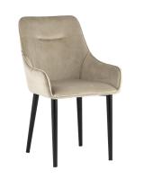 Стул Джоан велюр бежевый. Фото №1