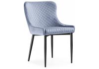 Стул Teo light blue / black