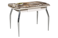 Стол Грация не раздвижной с ящиком 1100. Фото №1