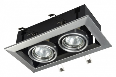 Встраиваемый светильник Maytoni Metal Modern DL008-2-02-S. Фото