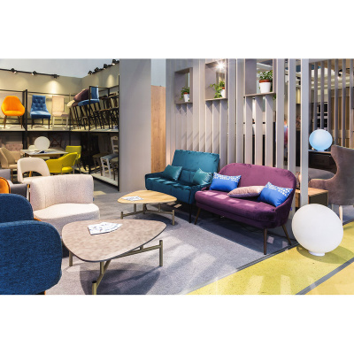 Стол журнальный Fin Натур + Бетон фото Стол журнальный Fin Натур + Бетон. Фото №4