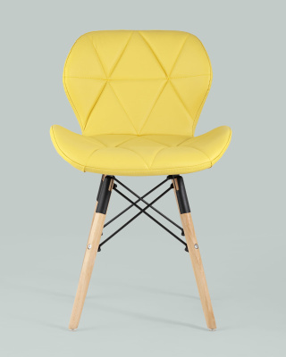 Стул Бон экокожа желтый фото Стул Бон экокожа желтый. Фото №5