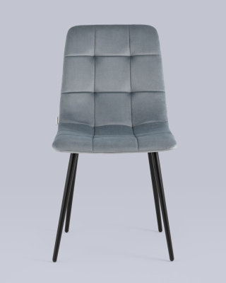 Стул Одди велюр серый фото Стул Одди велюр серый. Фото №5