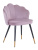 Стул Камилла велюр пепельно-розовый фото Стул Камилла велюр пепельно-розовый. Фото №1
