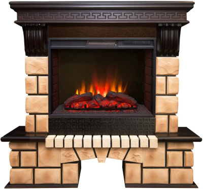 AS6621 Электрокамин RealFlame Stone Brick AO с Sparta 25.5. Фото №2