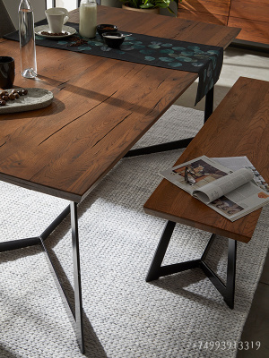 Обеденный стол DUPEN DT-35 Дуб OREGON. Фото