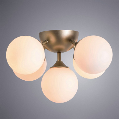 Потолочная люстра Arte Lamp Fobos A2704PL-5SG фото Потолочная люстра Arte Lamp Fobos A2704PL-5SG. Фото №2