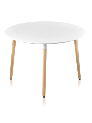 Стол Oslo 100, белый. Фото №4