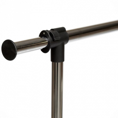 Вешалка NY-3294-2 металл, 84x44x94-167 см, хром/черный фото Вешалка NY-3294-2 металл, 84x44x94-167 см, хром/черный. Фото №2