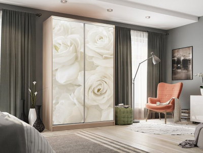 Гранд 7-600 розы (полки справа) дуб млечный. Фото №2