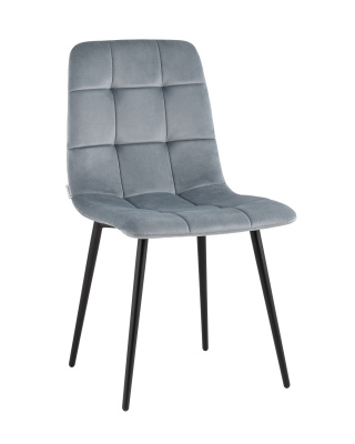 Стул Одди велюр серый фото Стул Одди велюр серый. Фото №2