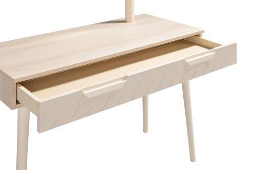 Стол туалетный Сканди Жемчужно-белый. Фото №8