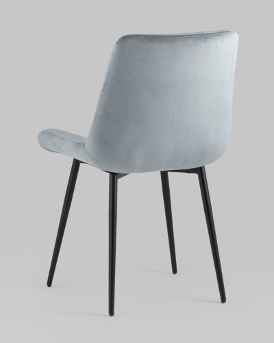 Стул Остин велюр серый. Фото №7