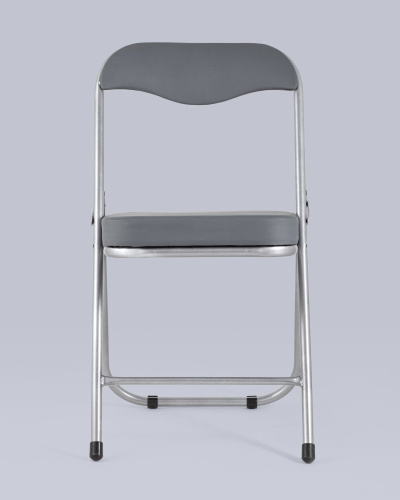 Стул складной ДЖОН металлик, серый. Фото №5
