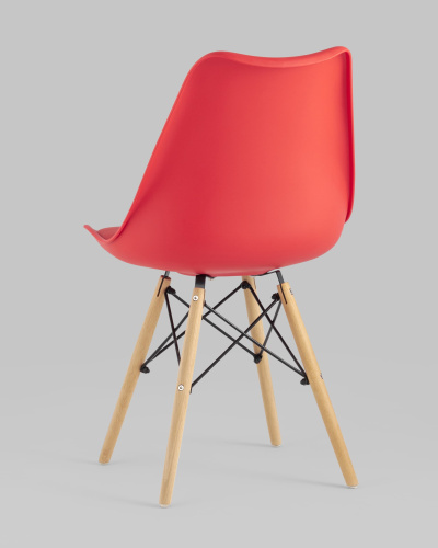 Стул Eames Soft красный. Фото №7
