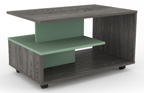 Стол журнальный Bora-Bora НМ 011.41 Муссон/Ясень Анкор темный (KR). Фото №1