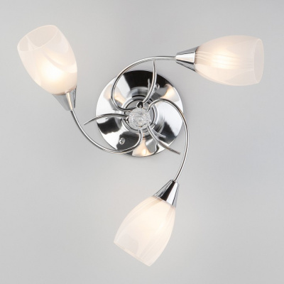 Потолочная люстра Eurosvet Virginia 30100/3 хром. Фото №2