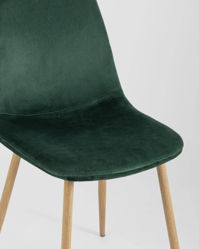 Стул Валенсия велюр темно-зеленый. Фото №9
