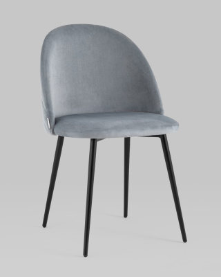 Стул Фолио велюр серый фото Стул Фолио велюр серый. Фото №3