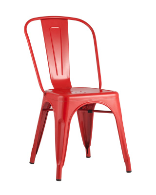 Стул TOLIX красный глянцевый. Фото №2