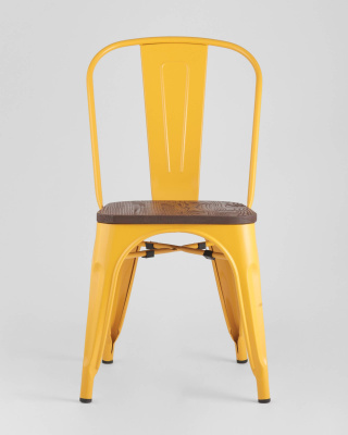 Стул TOLIX WOOD желтый фото Стул TOLIX WOOD желтый. Фото №4