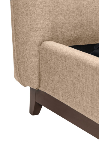 Кровать с ортопедическим основанием и ящиком 1.8 Сканди Лайт_Беж. Фото №6