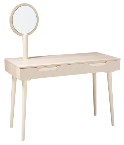 Стол туалетный Сканди Жемчужно-белый. Фото №4