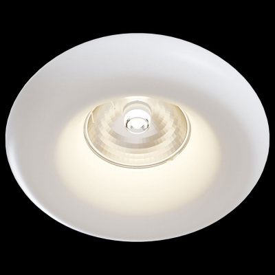 Встраиваемый светильник Maytoni Gyps DL006-1-01-W фото Встраиваемый светильник Maytoni Gyps DL006-1-01-W. Фото №2