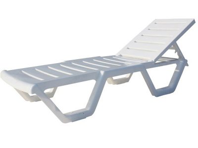 Шезлонг пляжный с подушкой (Белоруссия). Фото