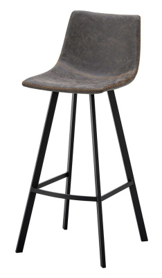 Стул барный CQ-8307A-6 серый 2089 фото Стул барный CQ-8307A-6 серый 2089. Фото №2