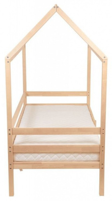Кровать-домик Polini Kids Simple, коричневый. Фото №5