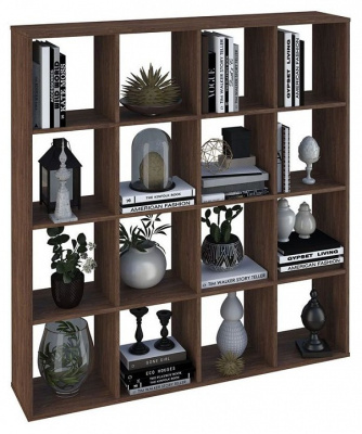 Стеллаж Polini Home Smart, коричневый. Фото №4