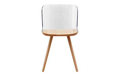 Стул PC-S097A прозрачный/бук. Фото №5