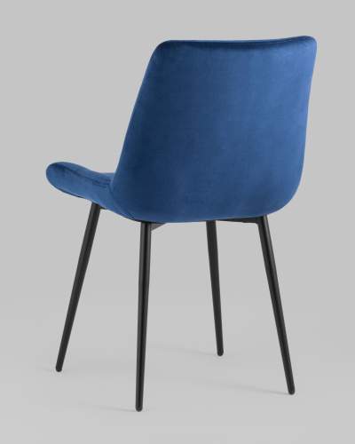 Стул Остин велюр синий. Фото №7