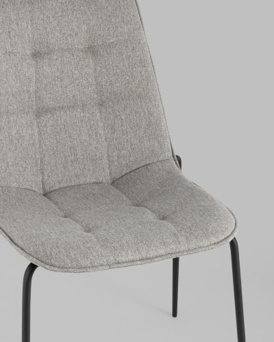 Стул Мелани рогожка серый. Фото №9