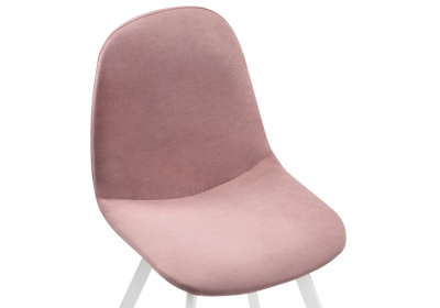 Стул Агот пыльно-розовый / белый каркас. Фото №4