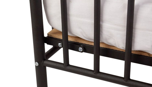 Кроватка Polini Kids Vintage 110, черный. Фото №8