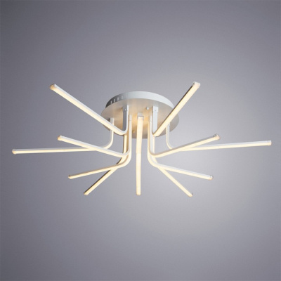 Люстра на штанге Arte Lamp Stick A6207PL-12WH. Фото №2